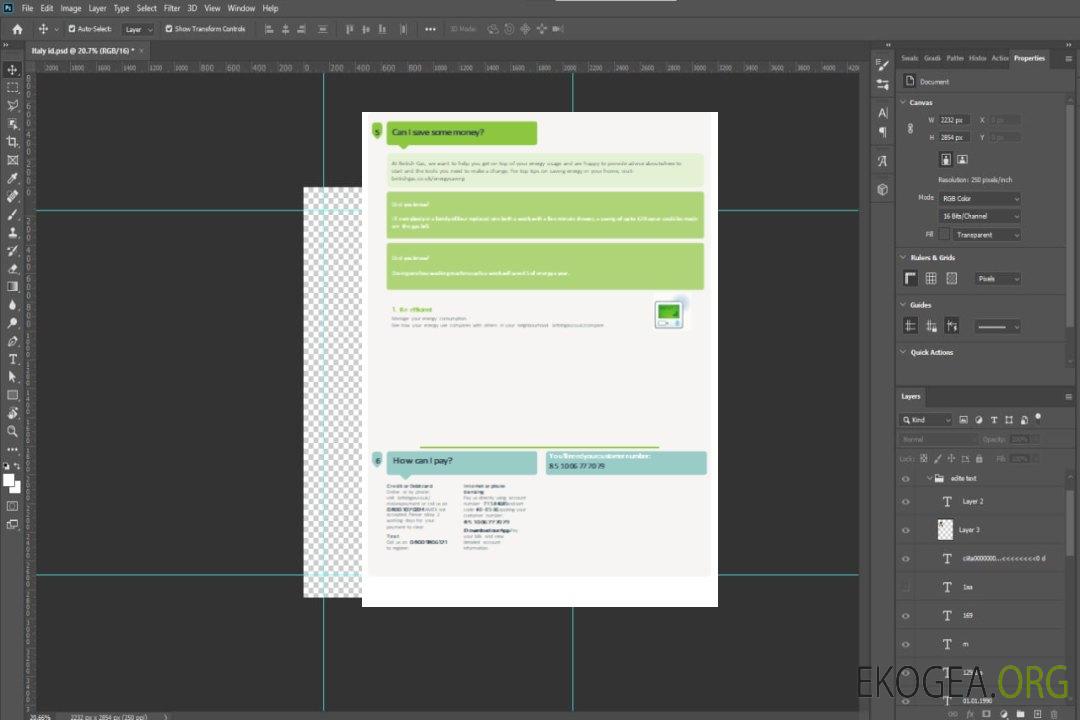 Projet de loi sur les services publics de gaz britanniques, SCR, page 3 template Projet de loi sur les services publics de gaz britanniques, SCR, page 3 template